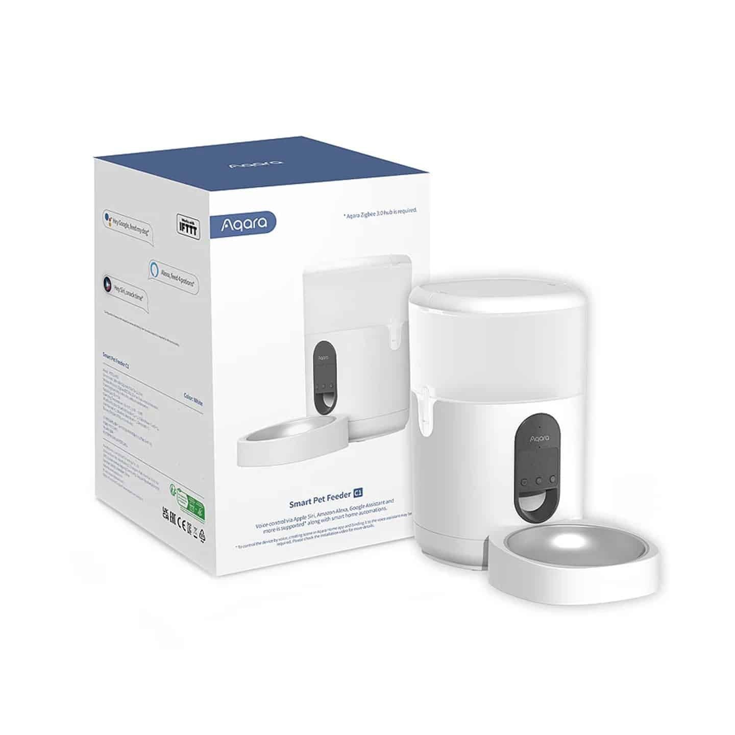 PETC1-M01 PET FEEDER C1, WHITE AQARA — Buy in Cyprus with Fast Delivery