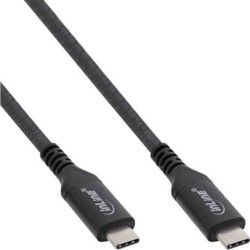 35904A 1.5m USB-C Male/Male USB4 Cable 8K@60Hz 40Gbps 240W Black (Retail) — Buy in Cyprus with Fast Delivery
