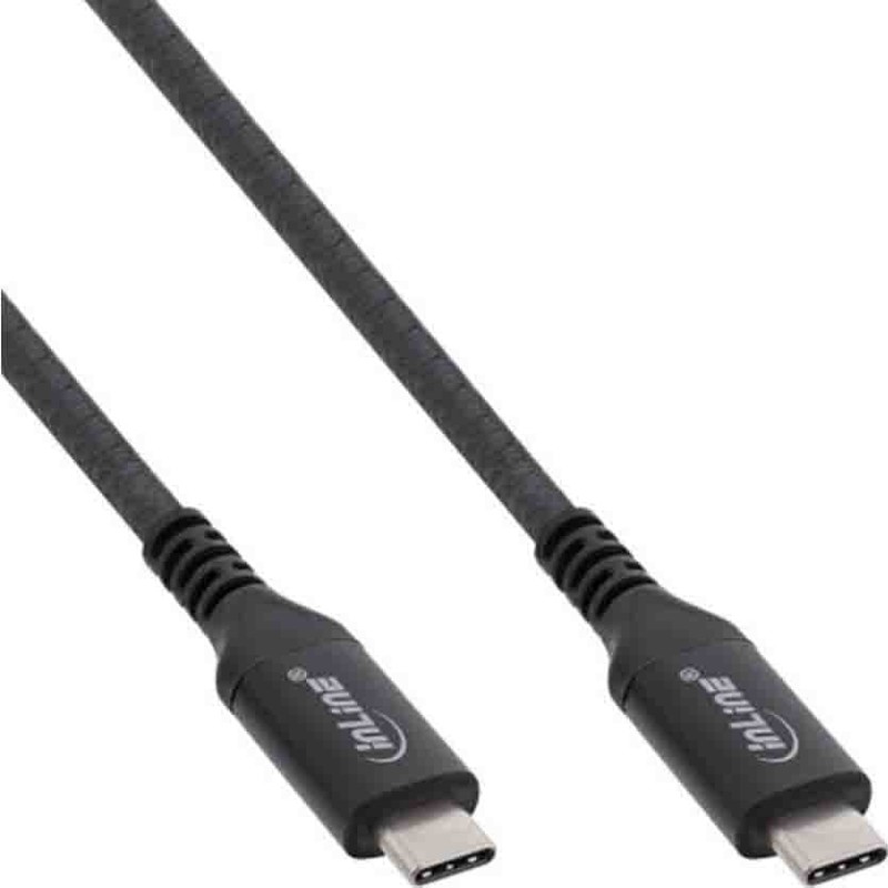 35904A 1.5m USB-C Male/Male USB4 Cable 8K@60Hz 40Gbps 240W Black (Retail) — Buy in Cyprus with Fast Delivery