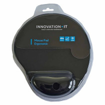 IT Innovation 120839 Ergonomic Mousepad with Wrist Support – 255x220mm Black | Armenius Store