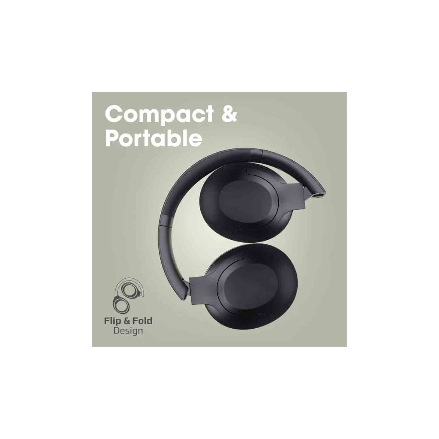 CONCORD HEADPHONES BT WIRELESS STEREO HIGH FIDELITY ANC PROMATE — Buy in Cyprus with Fast Delivery