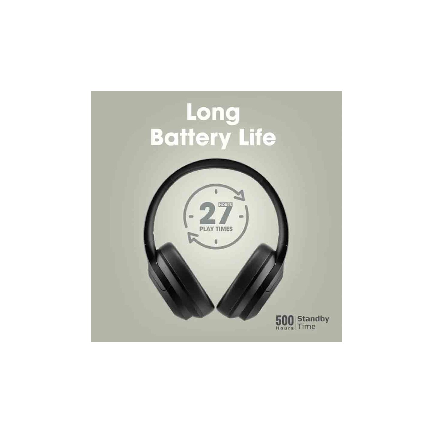 CONCORD HEADPHONES BT WIRELESS STEREO HIGH FIDELITY ANC PROMATE — Buy in Cyprus with Fast Delivery