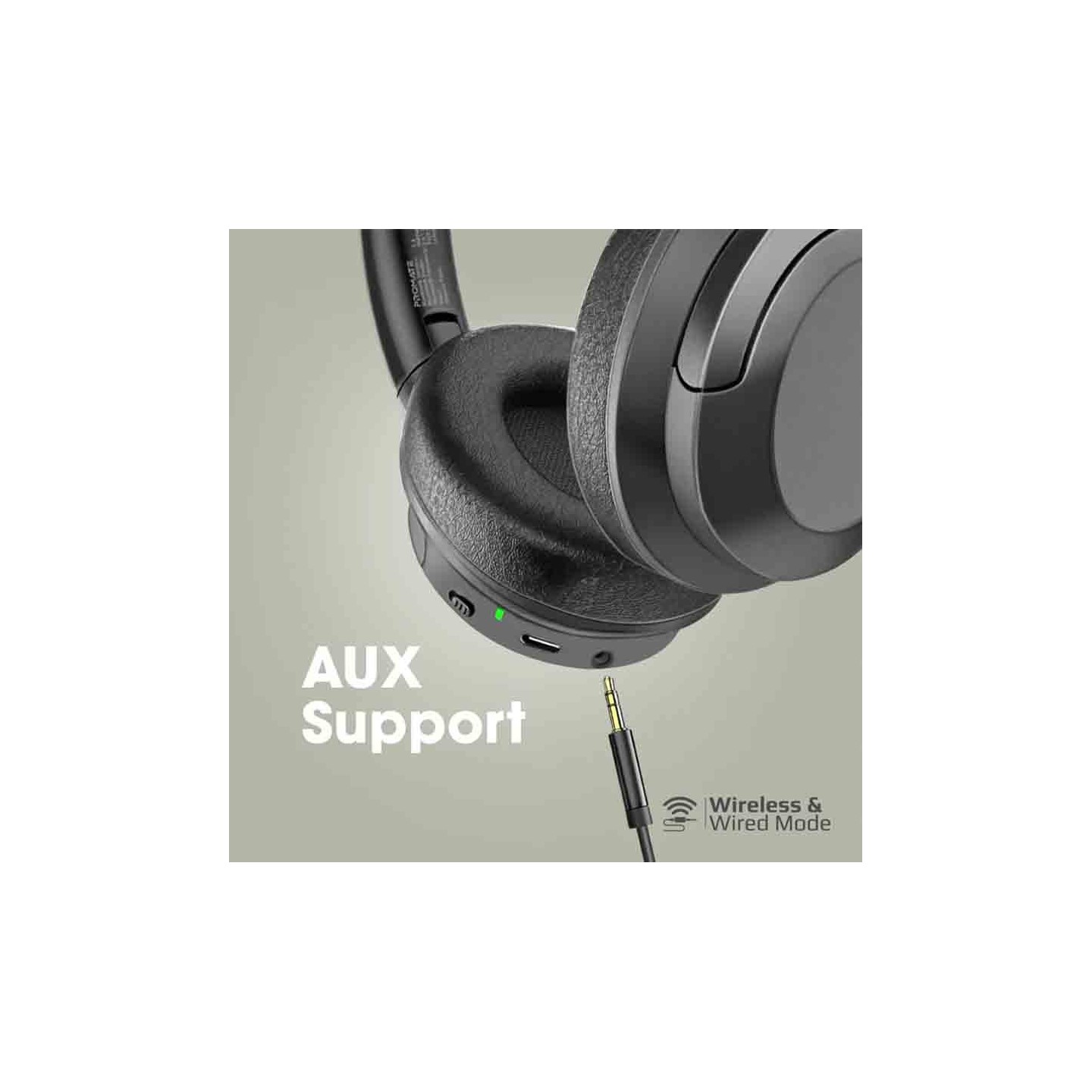 CONCORD HEADPHONES BT WIRELESS STEREO HIGH FIDELITY ANC PROMATE — Buy in Cyprus with Fast Delivery