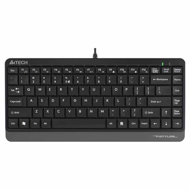 A4Tech FK11 Fstyler Compact USB Grey Keyboard (Boxed) — Buy in Cyprus with Fast Delivery