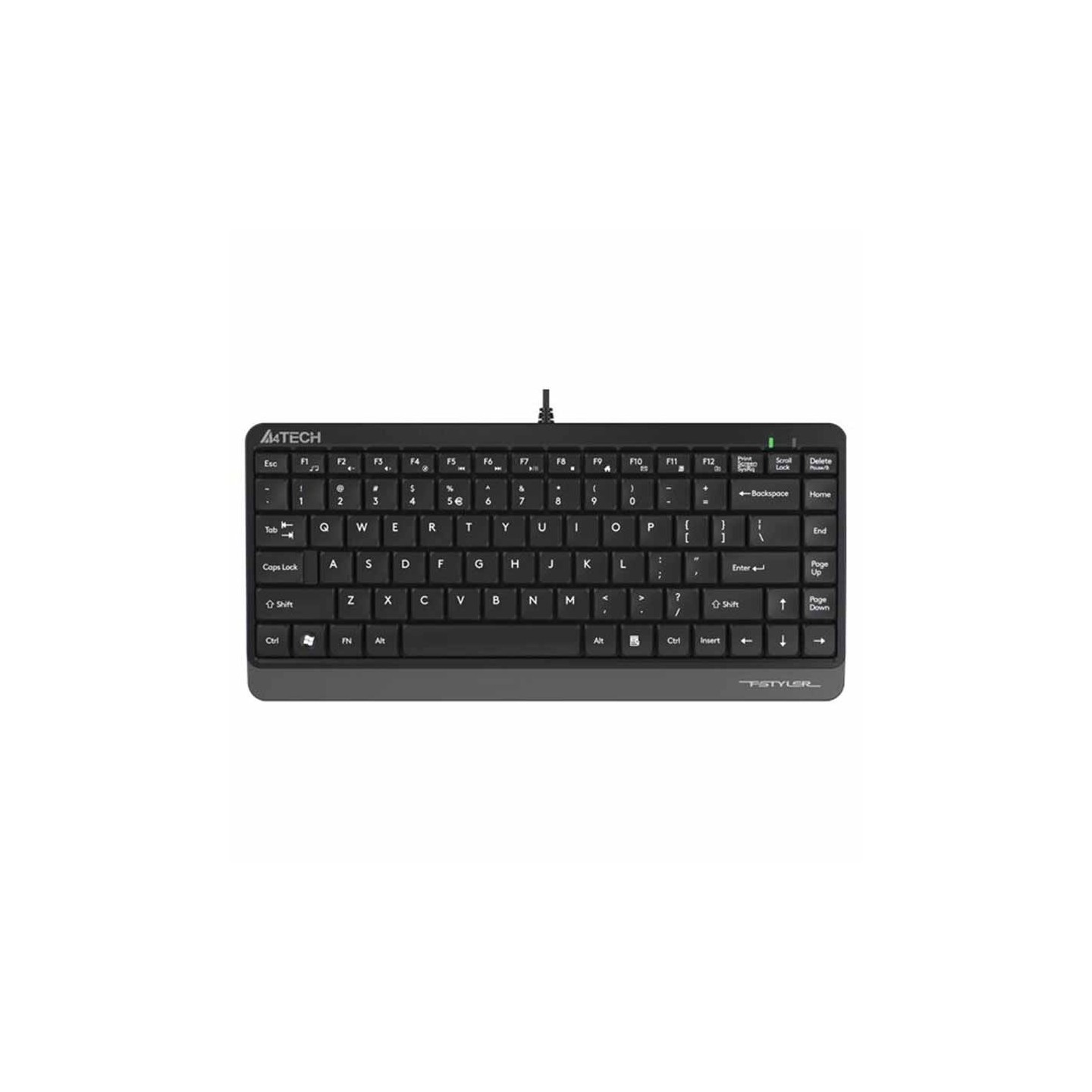 A4Tech FK11 Fstyler Compact USB Grey Keyboard (Boxed) — Buy in Cyprus with Fast Delivery