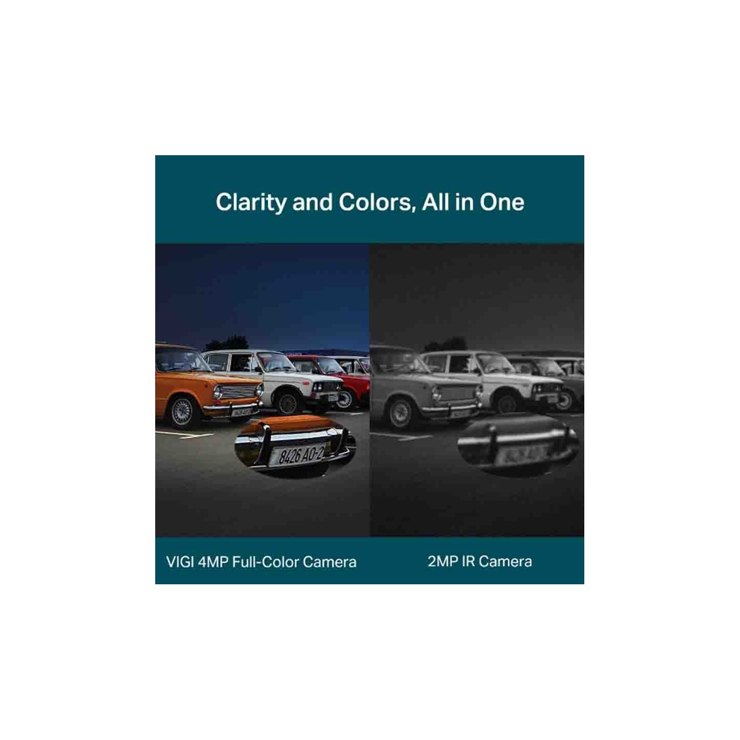 C340-W VIGI 4MP OUTDOOR FULL-COLOR WI-FI BULLET NETWORK CAMERA TP-LINK — Buy in Cyprus with Fast Delivery