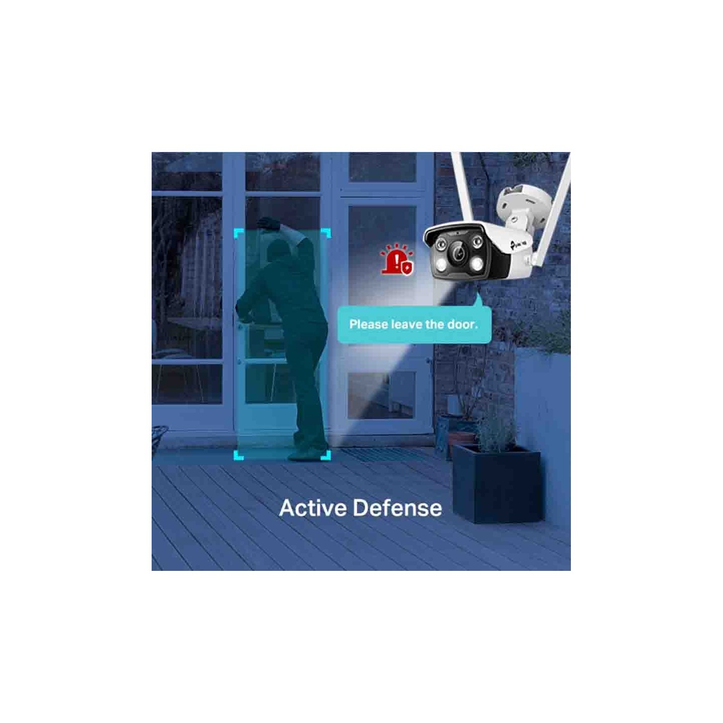 C340-W VIGI 4MP OUTDOOR FULL-COLOR WI-FI BULLET NETWORK CAMERA TP-LINK — Buy in Cyprus with Fast Delivery