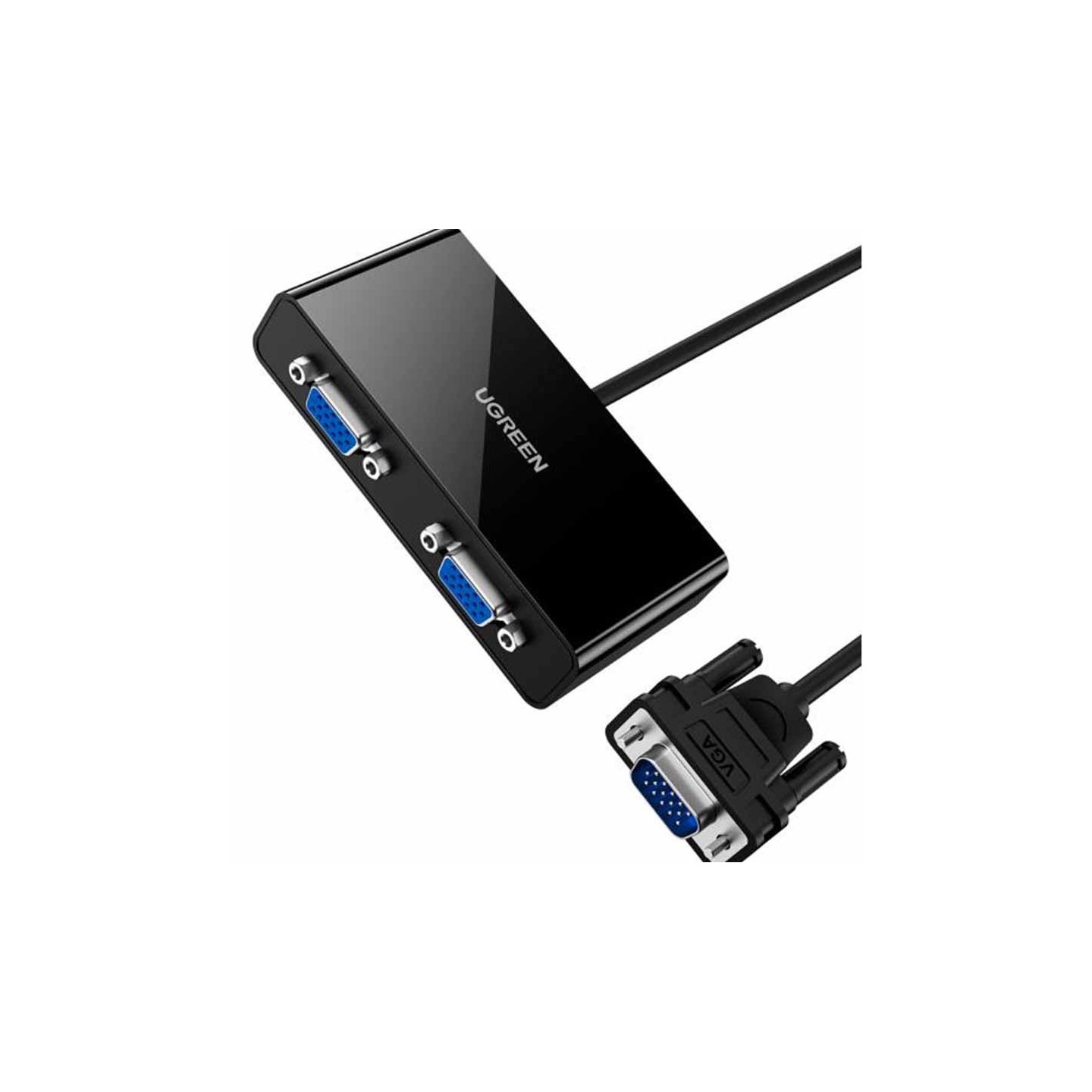 20918 VGA SPLITTER 1PC TO 2 MONITORS 1920x1440 60Hz UGREEN — Buy in Cyprus with Fast Delivery