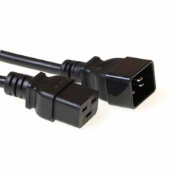 AK5023 2m C19 F TO C20 M POWER EXTENTION CABLE BLACK, ACT — Buy in Cyprus with Fast Delivery