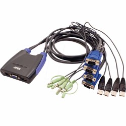 CS64US ATEN KVM SWITCH USB 4PORT — Buy in Cyprus with Fast Delivery