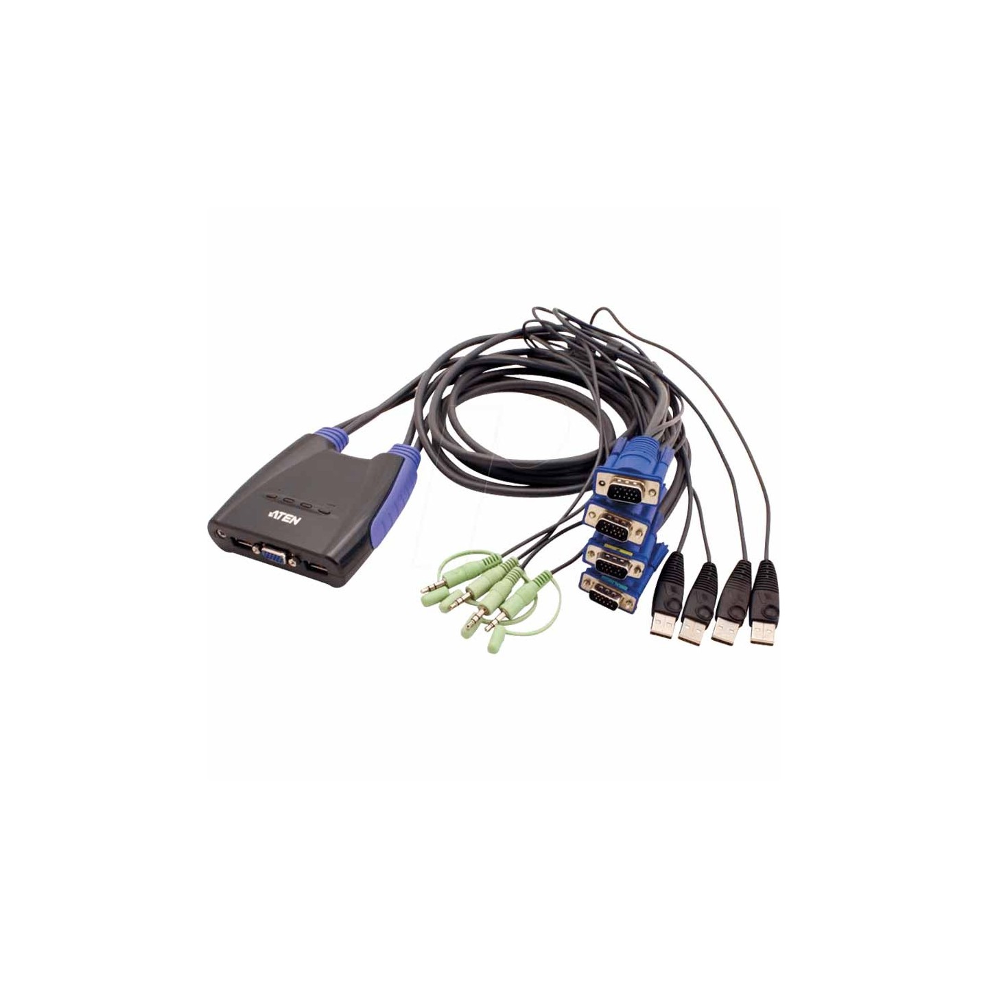 CS64US ATEN KVM SWITCH USB 4PORT — Buy in Cyprus with Fast Delivery