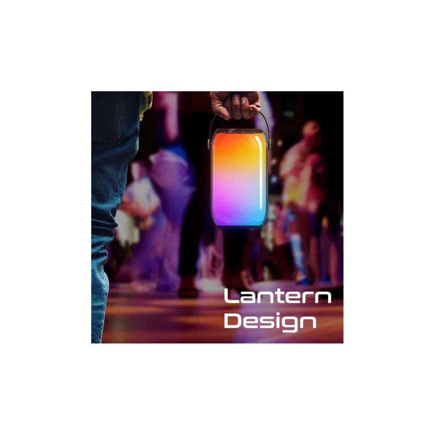 SPECTRO-20 BT V5.3 SPEAKER LUMISOUND RGB 20W PROMATE — Buy in Cyprus with Fast Delivery