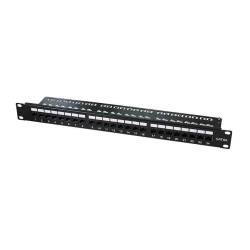 NP0133 CAT6A PATCH PANEL UTP 24-Port 90° LSA TERMINATION LOGILINK — Buy in Cyprus with Fast Delivery