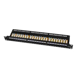 NP0133 CAT6A PATCH PANEL UTP 24-Port 90° LSA TERMINATION LOGILINK — Buy in Cyprus with Fast Delivery