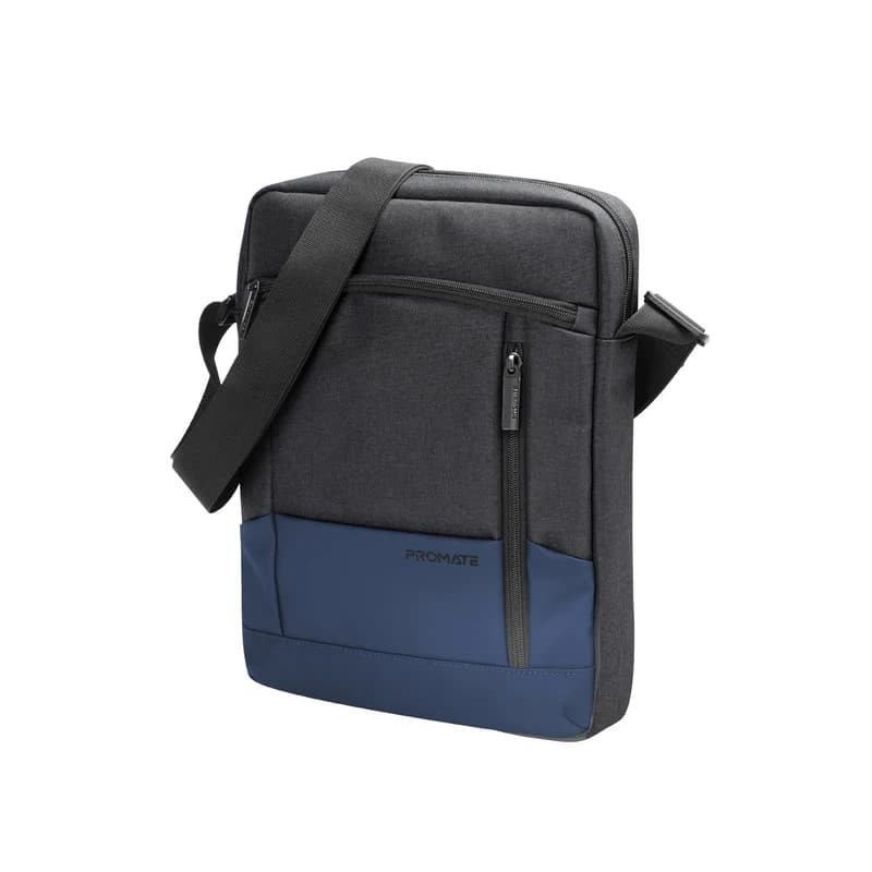 SATCHEL-HB.BLUE 13” TABLET HAND BAG WITH MULTIPLE COMPARTMENTS SLEEKCOMFORT, PROMATE — Buy in Cyprus with Fast Delivery