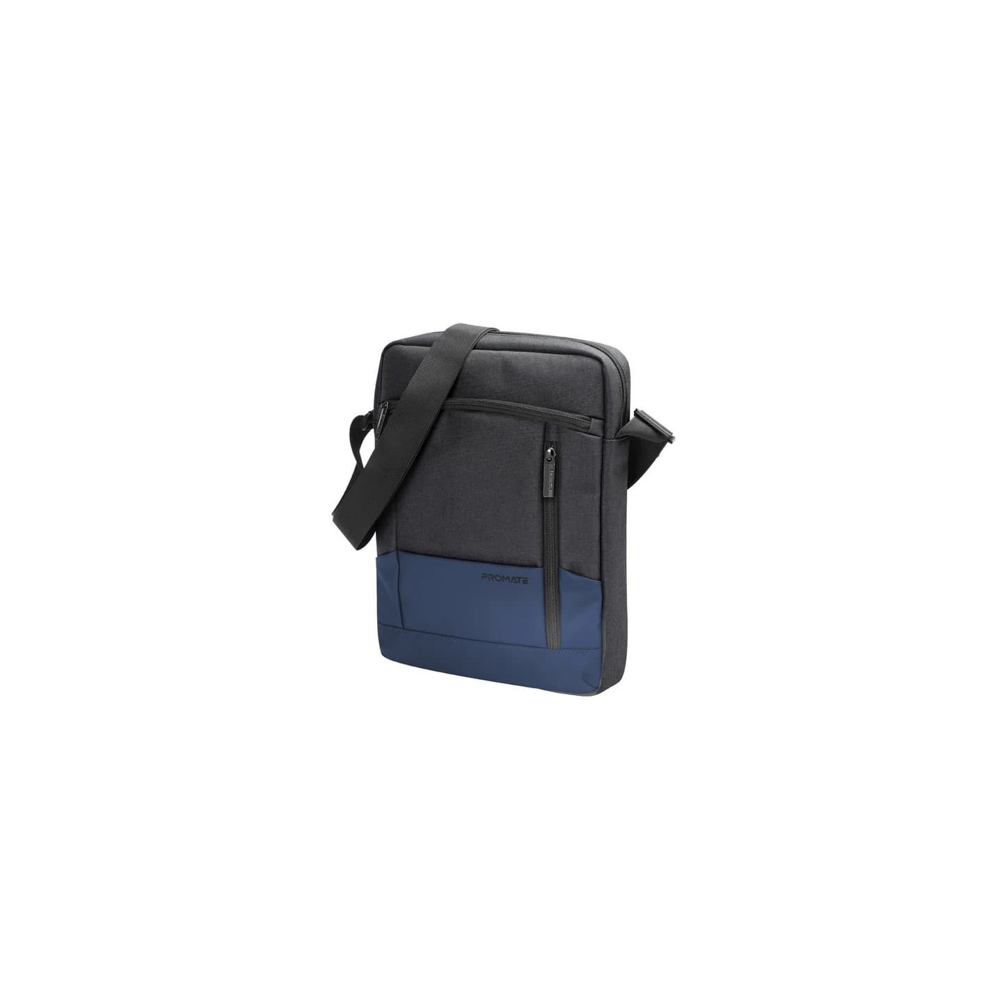 SATCHEL-HB.BLUE 13” TABLET HAND BAG WITH MULTIPLE COMPARTMENTS SLEEKCOMFORT, PROMATE — Buy in Cyprus with Fast Delivery
