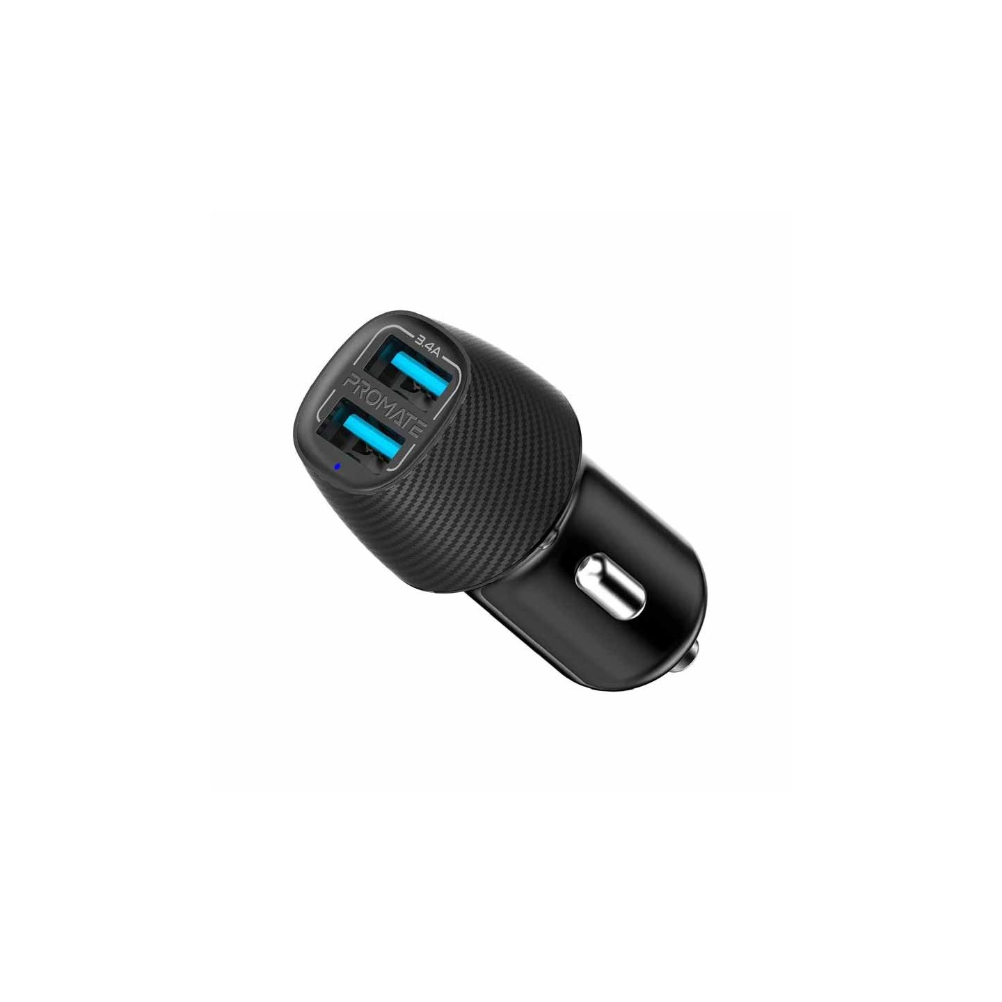 VOLTRIP-DUO 3.4A CAR CHARGER W DUAL USB PORTS PROMATE — Buy in Cyprus with Fast Delivery