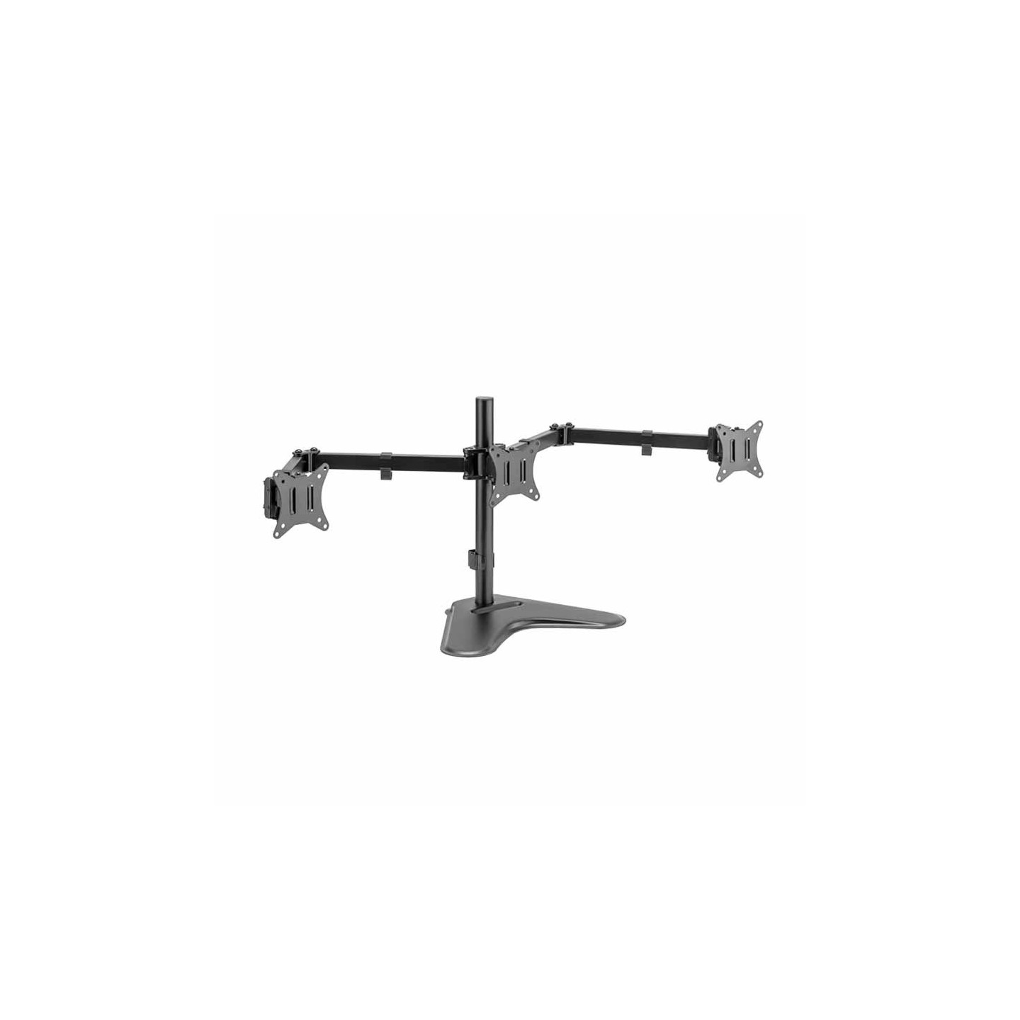 LogiLink BP0174 Triple Monitor Stand 17-27" 658mm Arm Smartphone Holder (Boxed) — Buy in Cyprus with Fast Delivery