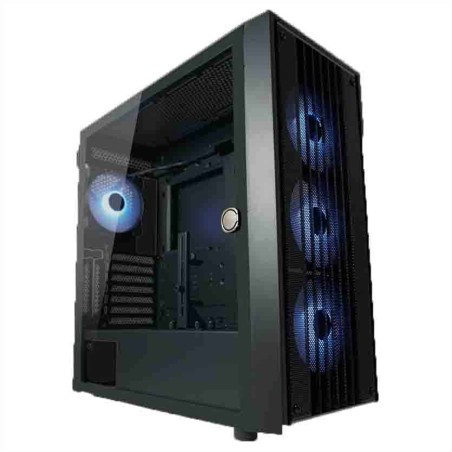 LC-Power Gaming 810B Dark Crawler X ATX Case - E-ATX/mATX Black Tempered Glass 4xARGB Fans - LC-810B-ON (Boxed)