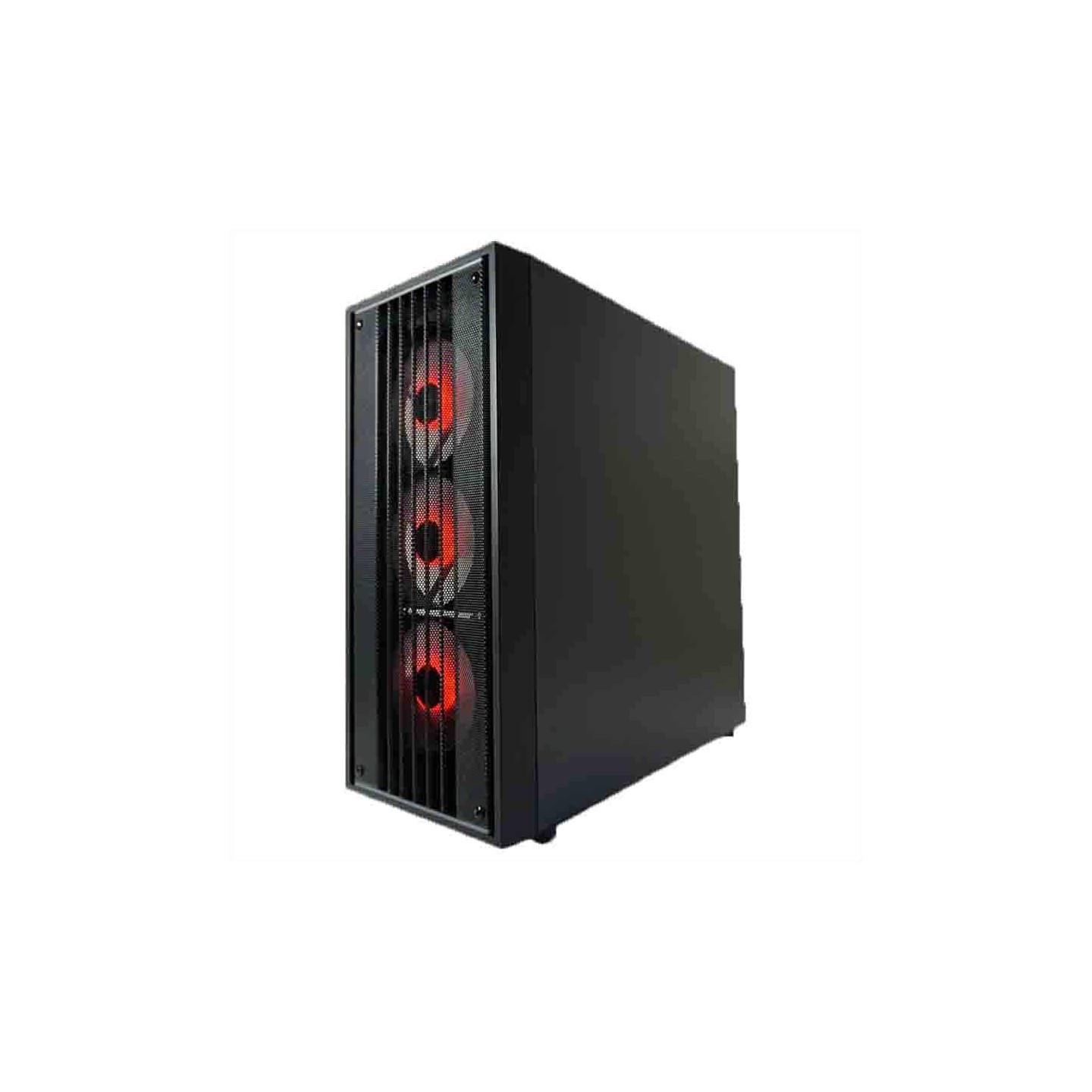 LC-Power Gaming 810B Dark Crawler X ATX Case - E-ATX/mATX Black Tempered Glass 4xARGB Fans - LC-810B-ON (Boxed)