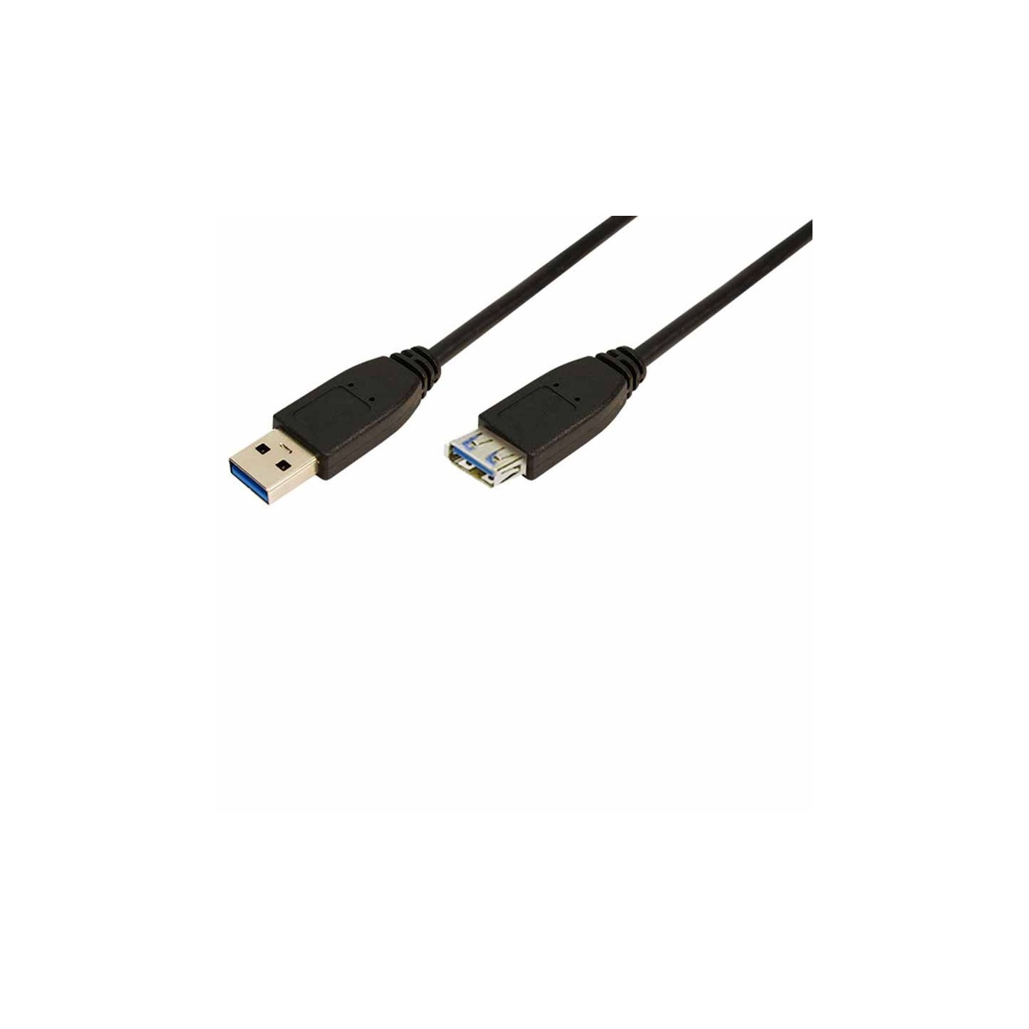 CU0041 1m USB3.0 A-A M F BLK CABLE LOGILINK — Buy in Cyprus with Fast Delivery