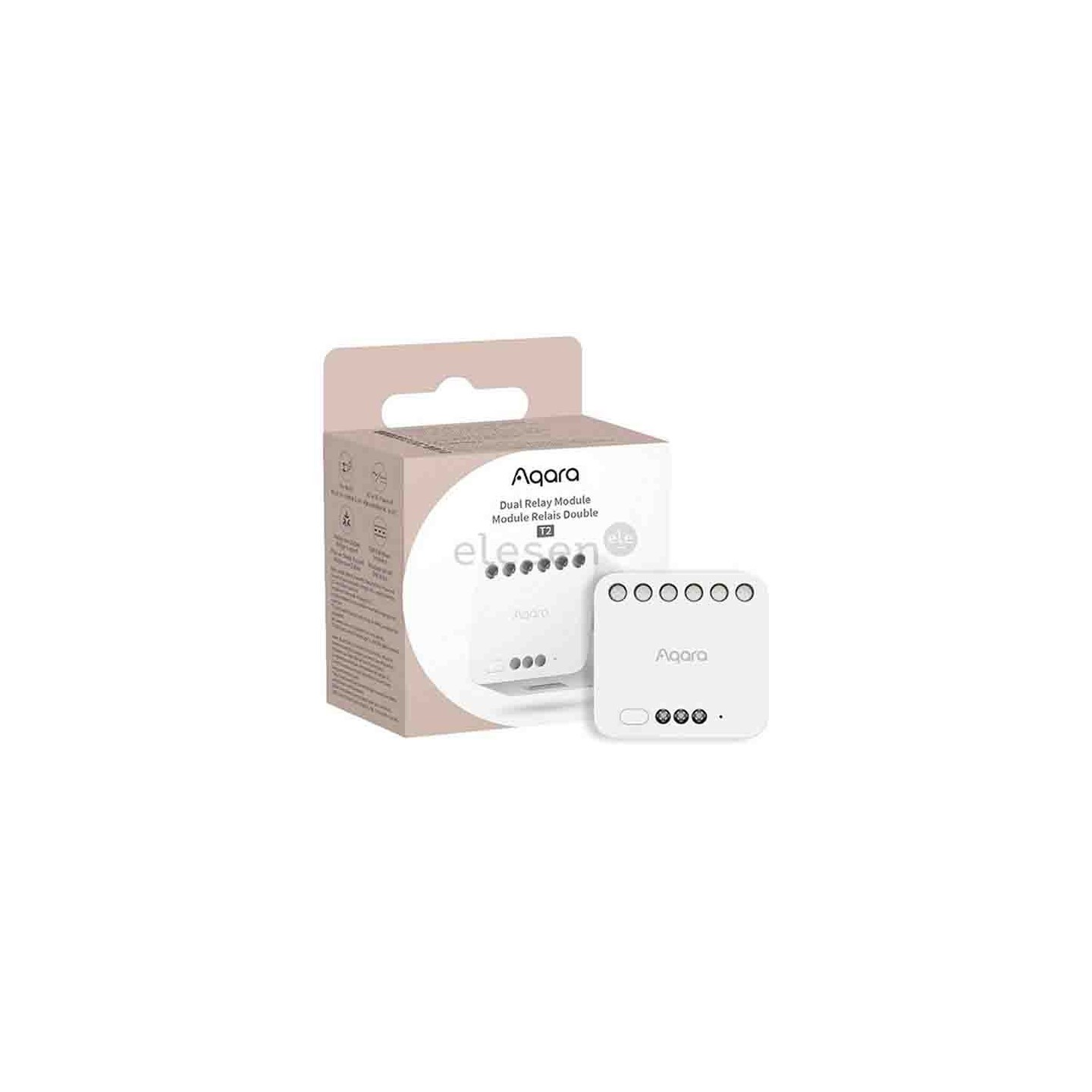 Buy DCM-K01 DUAL RELAY MODULE T2, WHITE AQARA in Cyprus, Nicosia, Limassol, Larnaka, Pafos