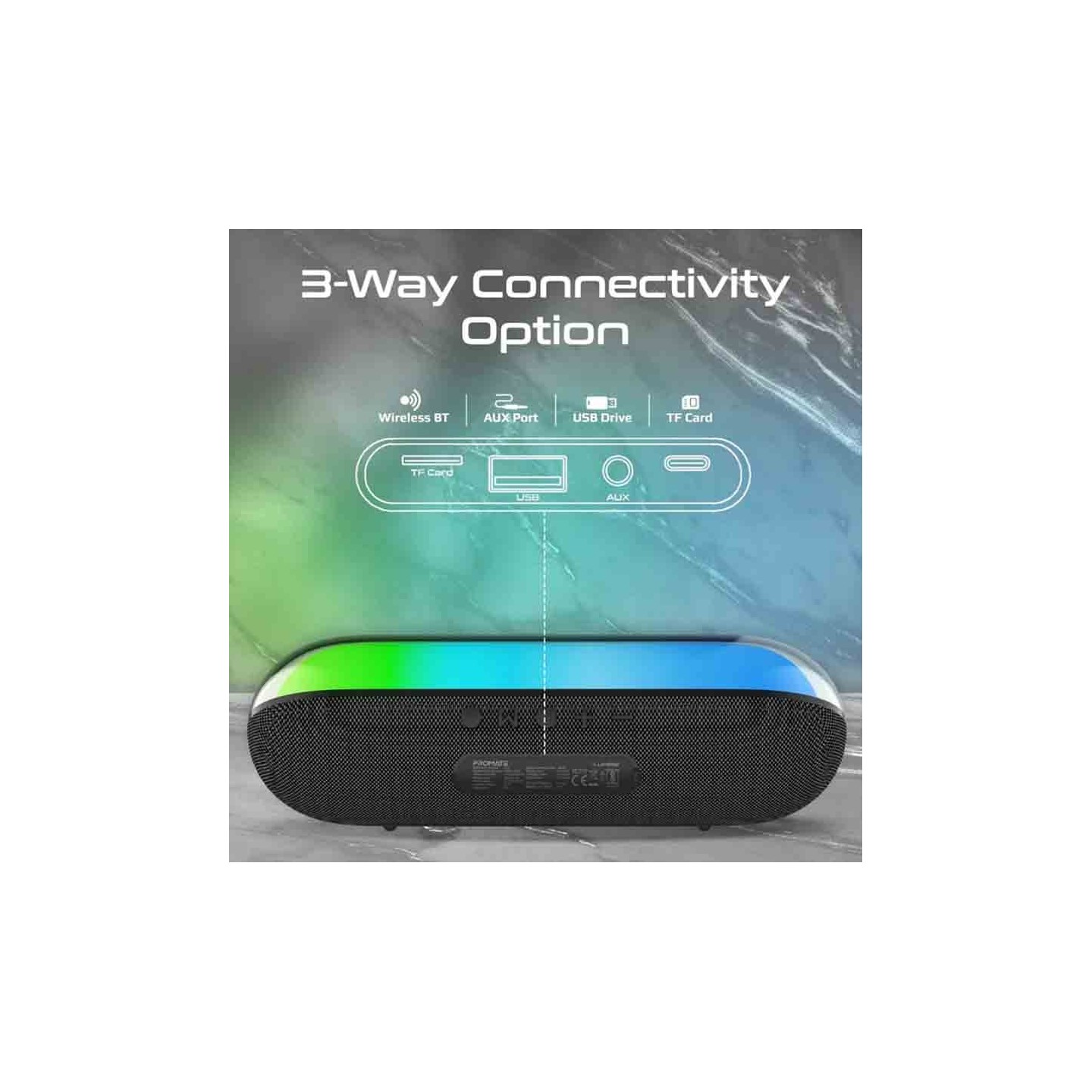 Buy LUMIBAR BARSOUND WIRELESS BLUETOOTH V5.3 SPEAKER PROMATE in Cyprus, Nicosia, Limassol, Larnaka, Pafos