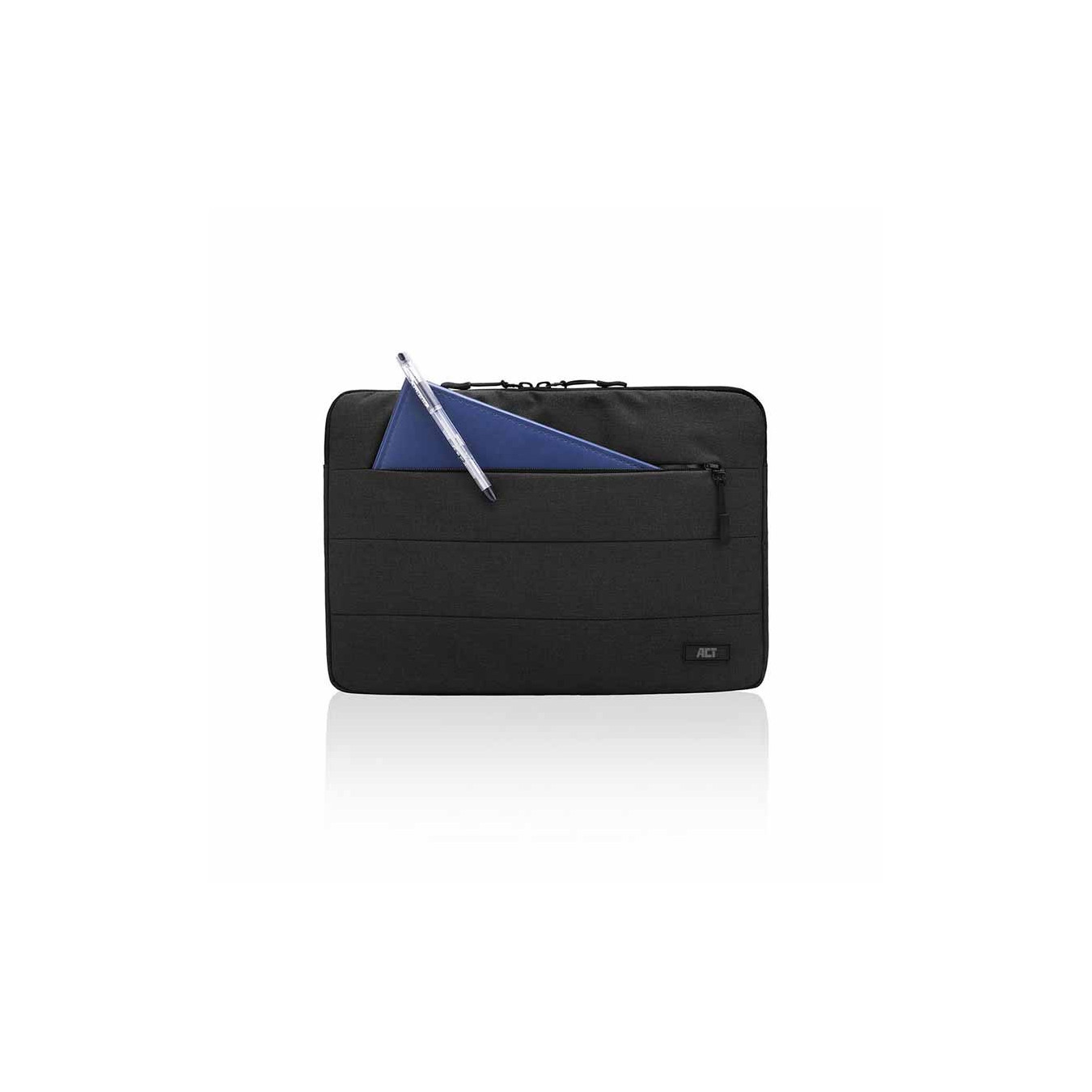 ACT AC8510 City 13.3" Laptop Sleeve – Black Lightweight | Armenius Store
