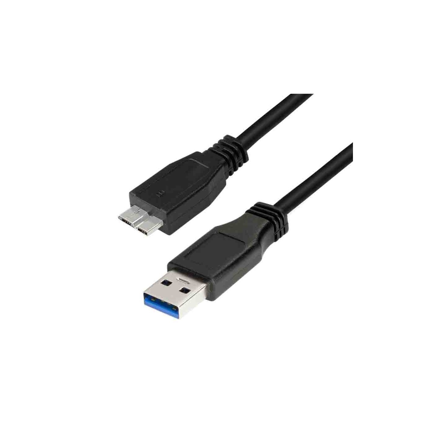 LogiLink CU0037 USB 3.0 Cable 0.6m USB-A to Micro-USB Black Bulk — Armenius Store Cyprus