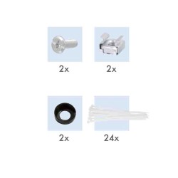 Buy NK4040 19' PATCH PANEL for 24 KEYSTONE JACKS, 0.5U, UNLOADED, BLACK LOGILINK in Cyprus, Nicosia, Limassol, Larnaka, Pafos