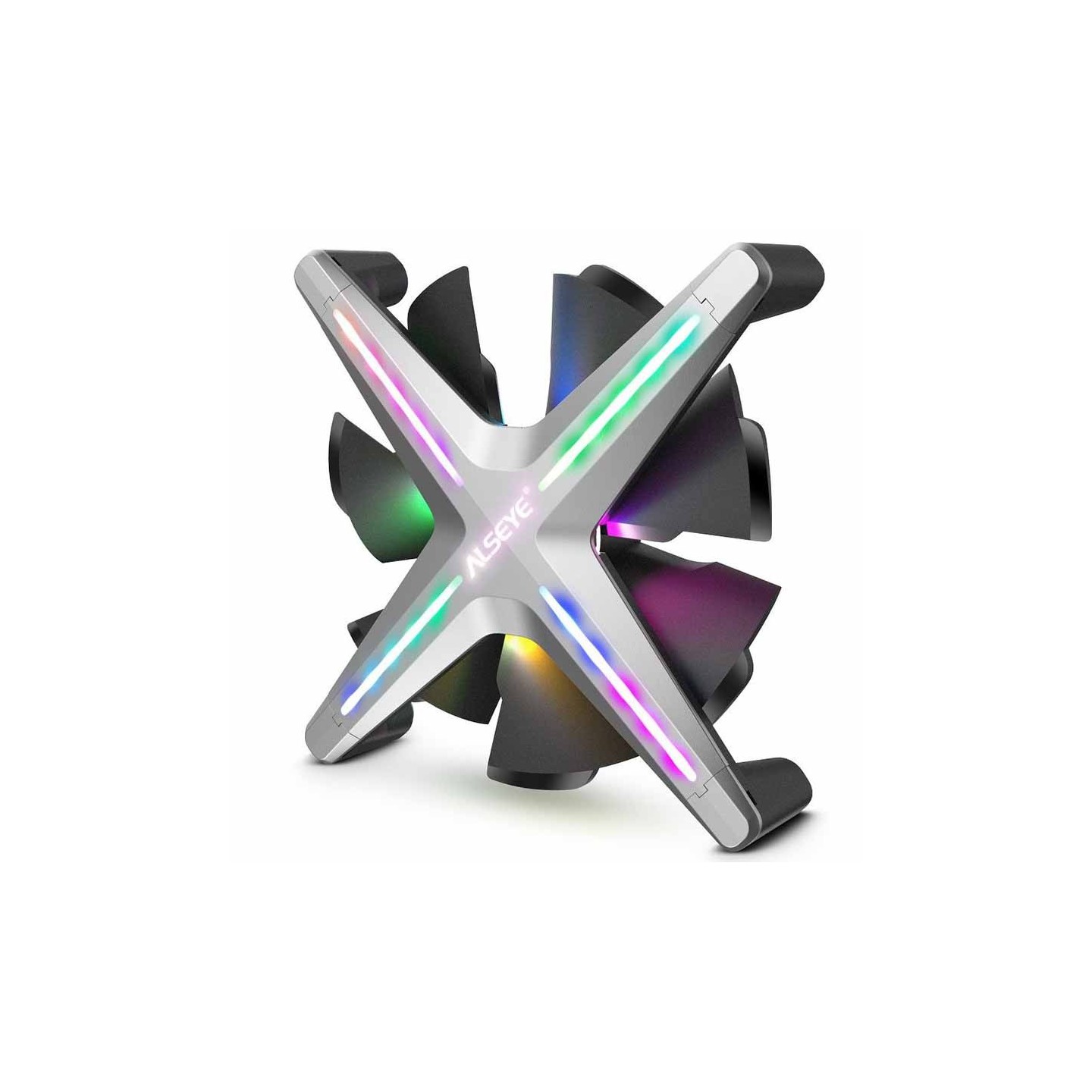 ALSEYE X12 KIT 3x120mm RGB Frameless Case Fans w/ Remote & Controller — Armenius Store Cyprus