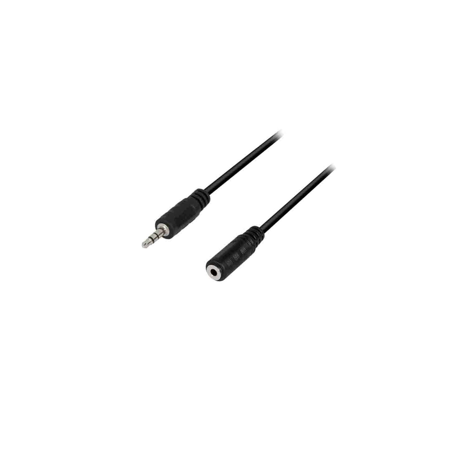 CA1054 AUDIO CABLE, 3.5 mm 3-Pin M to 3.5 mm 3-Pin M, BLACK, 3 m LOGILINK — Buy in Cyprus with Fast Delivery