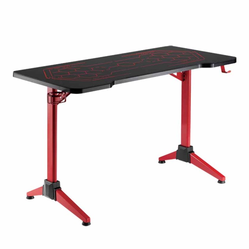 Buy EO0043 DESK GAMING WITH RGB LIGHTING, GEO-HONEYCOMB PATTERN, LOGILINK in Cyprus, Nicosia, Limassol, Larnaka, Pafos