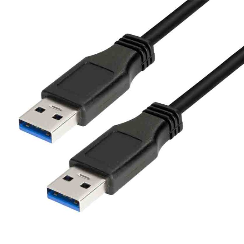 Buy CU0039 2m USB 3.0 CABLE, USB-A M TO USB-A M, BLACK, LOGILINK in Cyprus, Nicosia, Limassol, Larnaka, Pafos