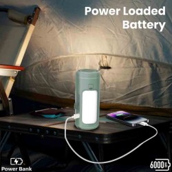 CAMPMATE-4 MULTIFUNCTIONAL CAMPING KIT 6000mAh POWERBANK, BT SPEAKER PROMATE — Buy in Cyprus with Fast Delivery