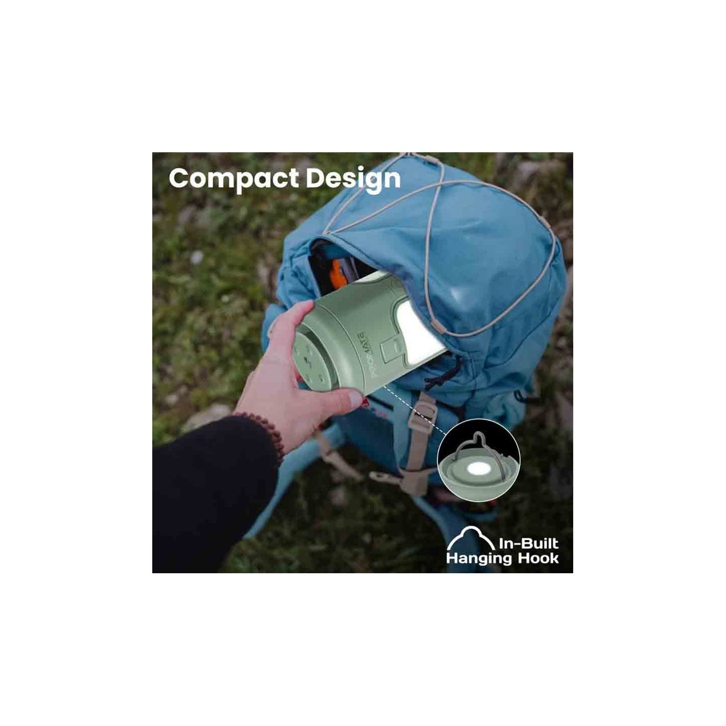 CAMPMATE-4 MULTIFUNCTIONAL CAMPING KIT 6000mAh POWERBANK, BT SPEAKER PROMATE — Buy in Cyprus with Fast Delivery