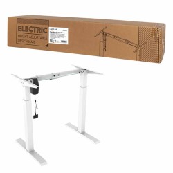 EO0029W DESK SIT-STAND FRAME ELECTRICALLY ADJUSTABLE W MOTO, WHITE LOGILINK — Buy in Cyprus with Fast Delivery
