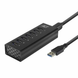 AC6315 USB HUB3.0 7-PORT 20W POWER SUPPLY BLACK ACT — Buy in Cyprus with Fast Delivery