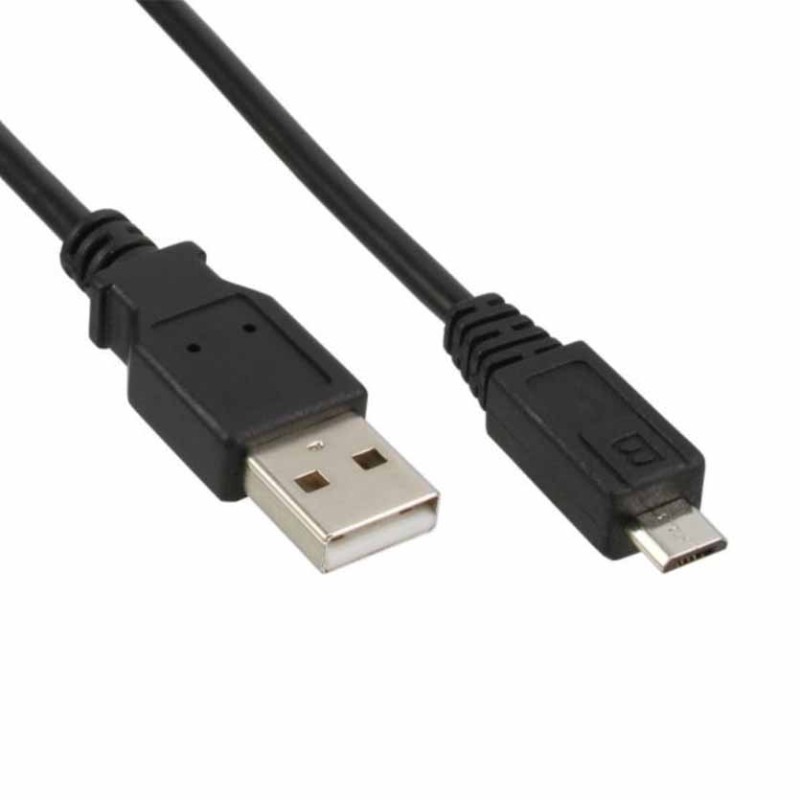 InLine Micro USB 2.0 Cable USB-A to Micro-B 0.5m Black (Retail) — Buy in Cyprus with Fast Delivery