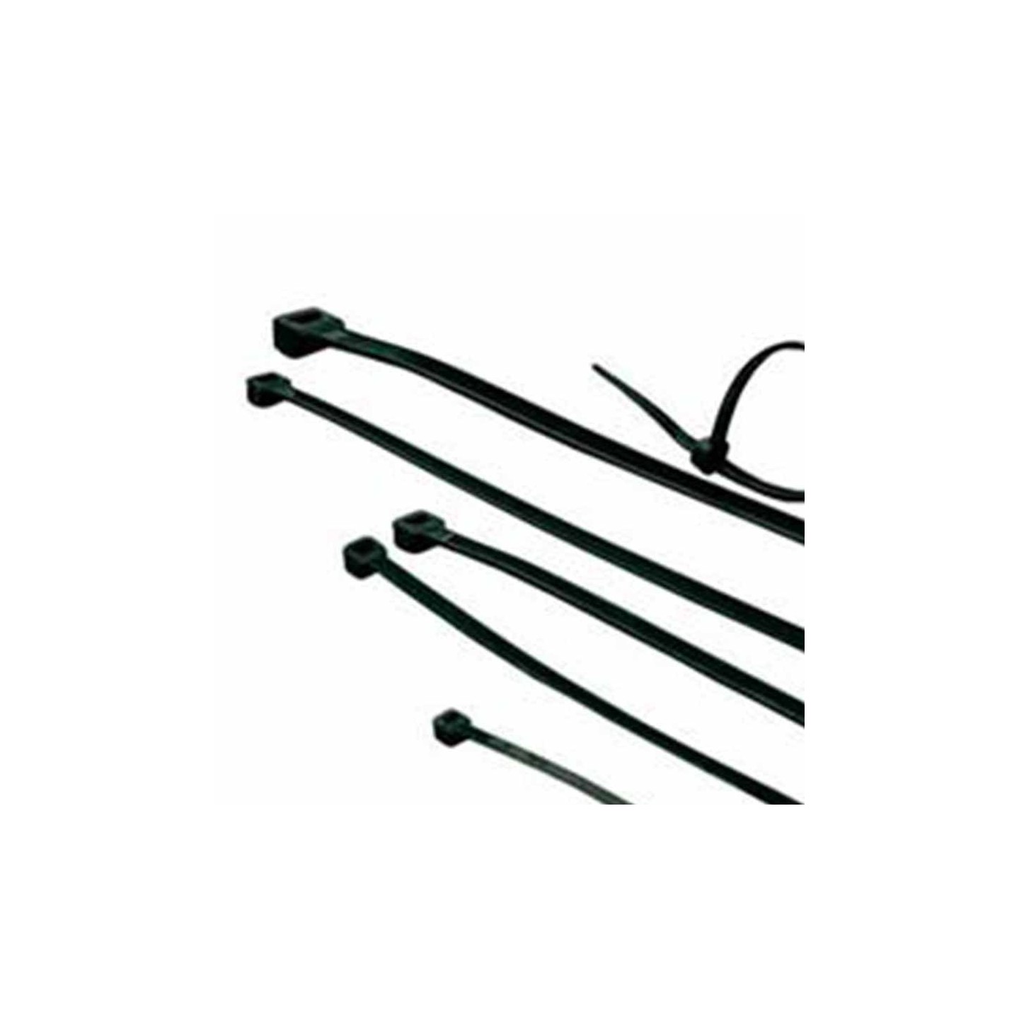CT1045 CABLE TIES 203mm LENGTH, 3.6mm WIDTH BLACK ACT — Buy in Cyprus with Fast Delivery