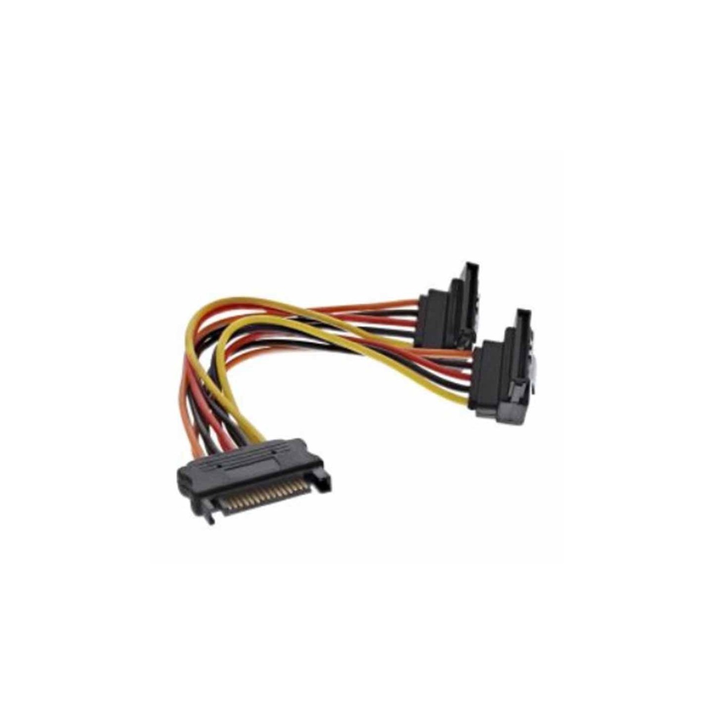 29683W SATA POWER Y-CABLE SATA SOCKET TO 2x SATA PLUG WITH LATCHES 0,15m INLINE — Buy in Cyprus with Fast Delivery