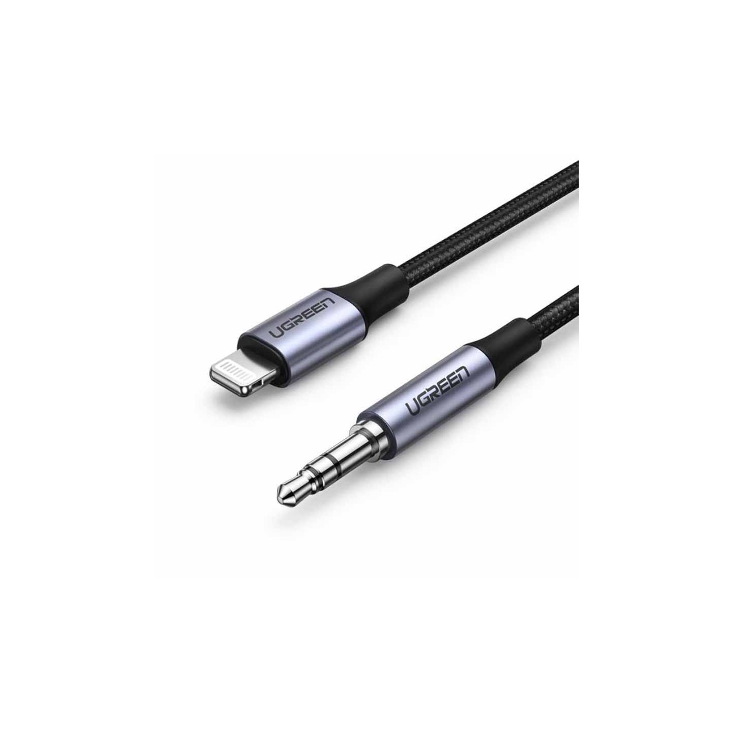70509 1M CABLE LIGHTNING i6 MFI TO 3.5mm M AUDIO UGREEN — Buy in Cyprus with Fast Delivery