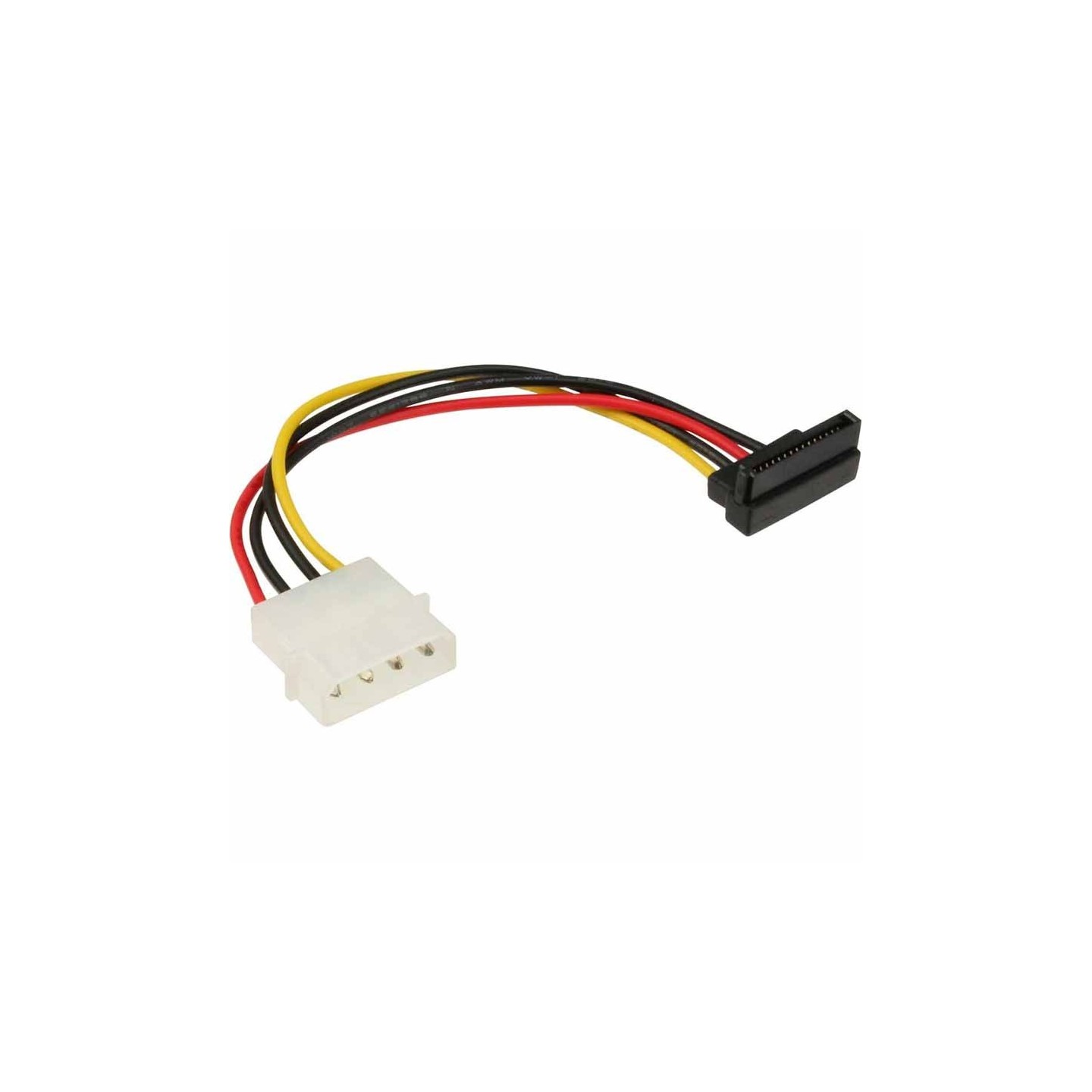 Buy 29670W SATA POWER CBL ANGLED 1x4 TO 15pin F M 0,15m INLINE in Cyprus, Nicosia, Limassol, Larnaka, Pafos