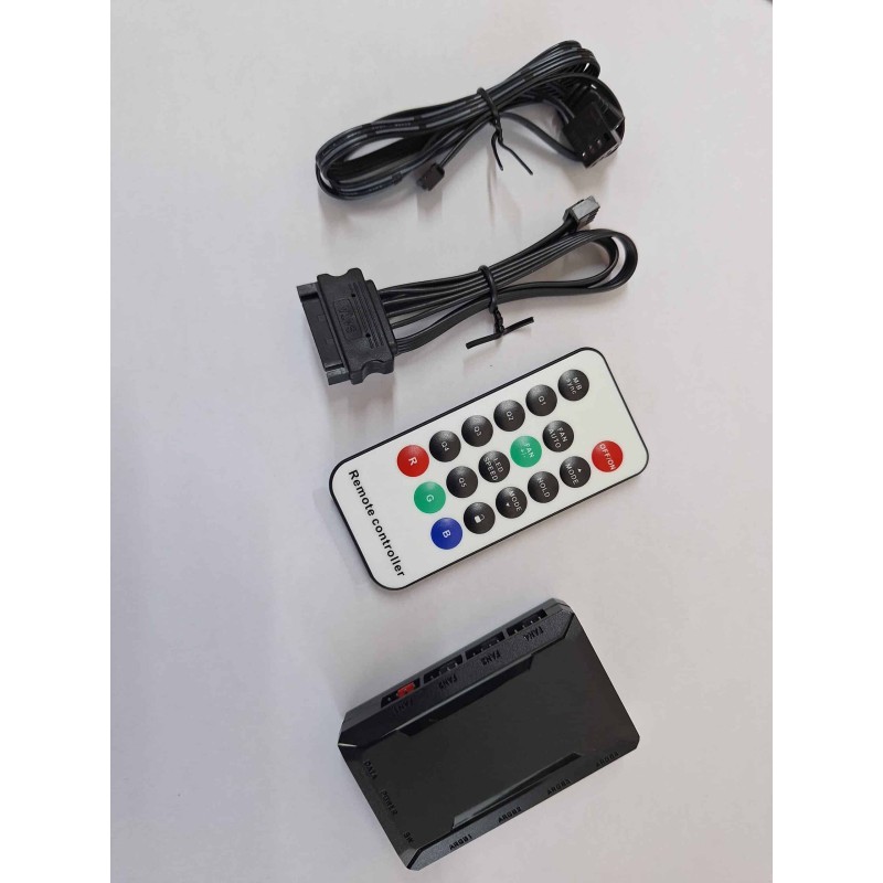 HUB-E 4+4 FAN HUB SAMA - PWM Fan & ARGB Controller — Armenius Store Cyprus