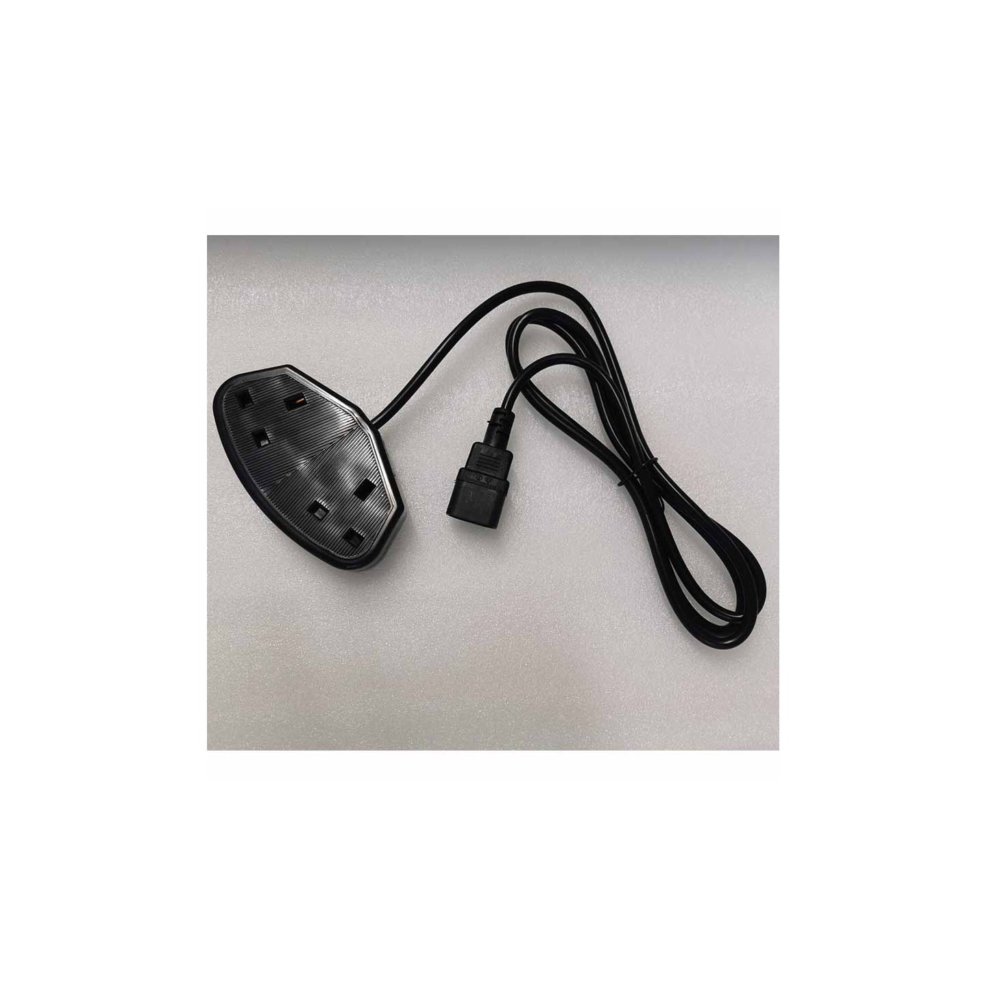 Buy PQ-114 2WAY UK POWER SOCKET WITH 1,5m CORD W C14 PLUG GR KABEL in Cyprus, Nicosia, Limassol, Larnaka, Pafos