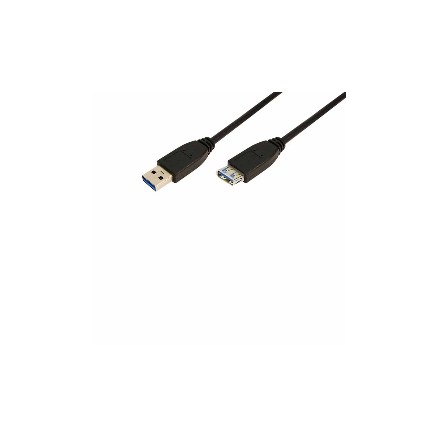 Buy CU0042 2m USB3.0 A-A M F BLK CABLE LOGILINK in Cyprus, Nicosia, Limassol, Larnaka, Pafos