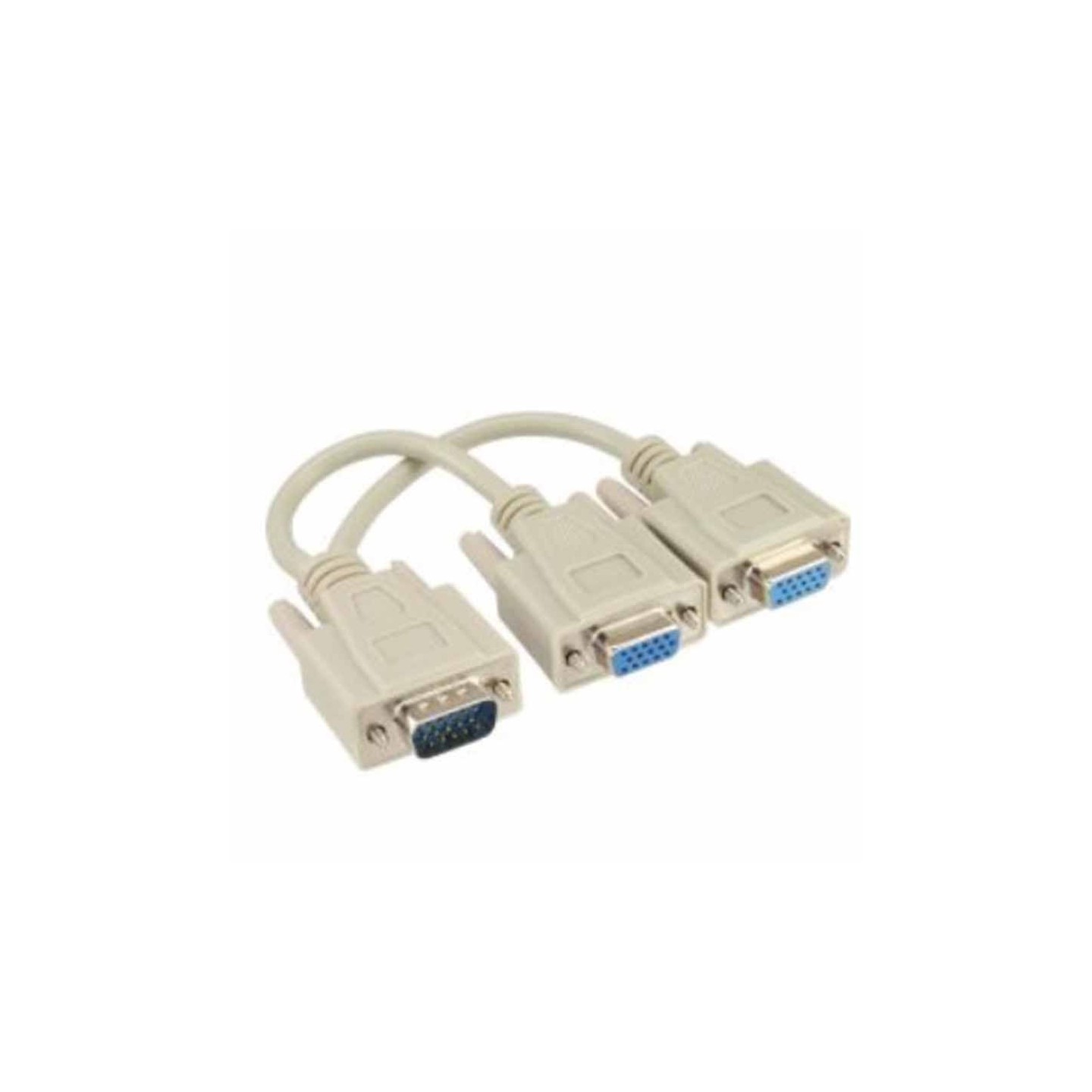 17307 VGA Y-ADAPTOR HD15M TO 2xHD15F INLINE — Buy in Cyprus with Fast Delivery