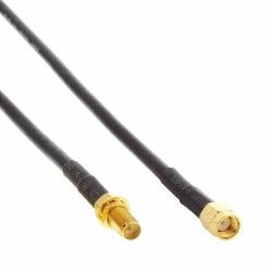 40861 1m WIFI CABLE RSMA PLUG TO RSMA COUPLING INLINE — Buy in Cyprus with Fast Delivery