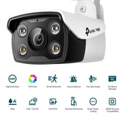 C340(4mm) VIGI 4MP OUTDOOR FULL-COLOR BULLET NETWORK CAMERA TP-LINK — Buy in Cyprus with Fast Delivery