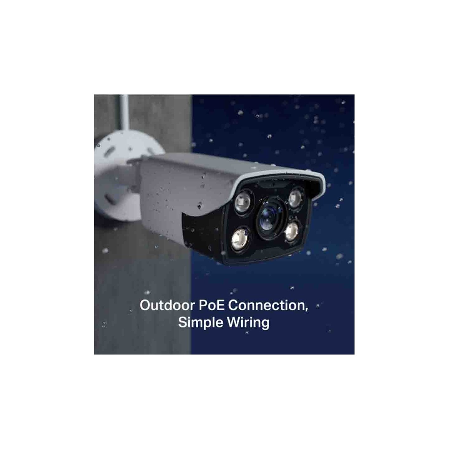 C340(4mm) VIGI 4MP OUTDOOR FULL-COLOR BULLET NETWORK CAMERA TP-LINK — Buy in Cyprus with Fast Delivery